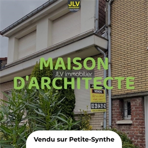 maison d'architecte à la vente -   59640  DUNKERQUE, surface 102 m2 vente maison d'architecte - UBI444181307